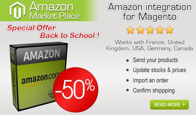 Promotion Amazon for Magento