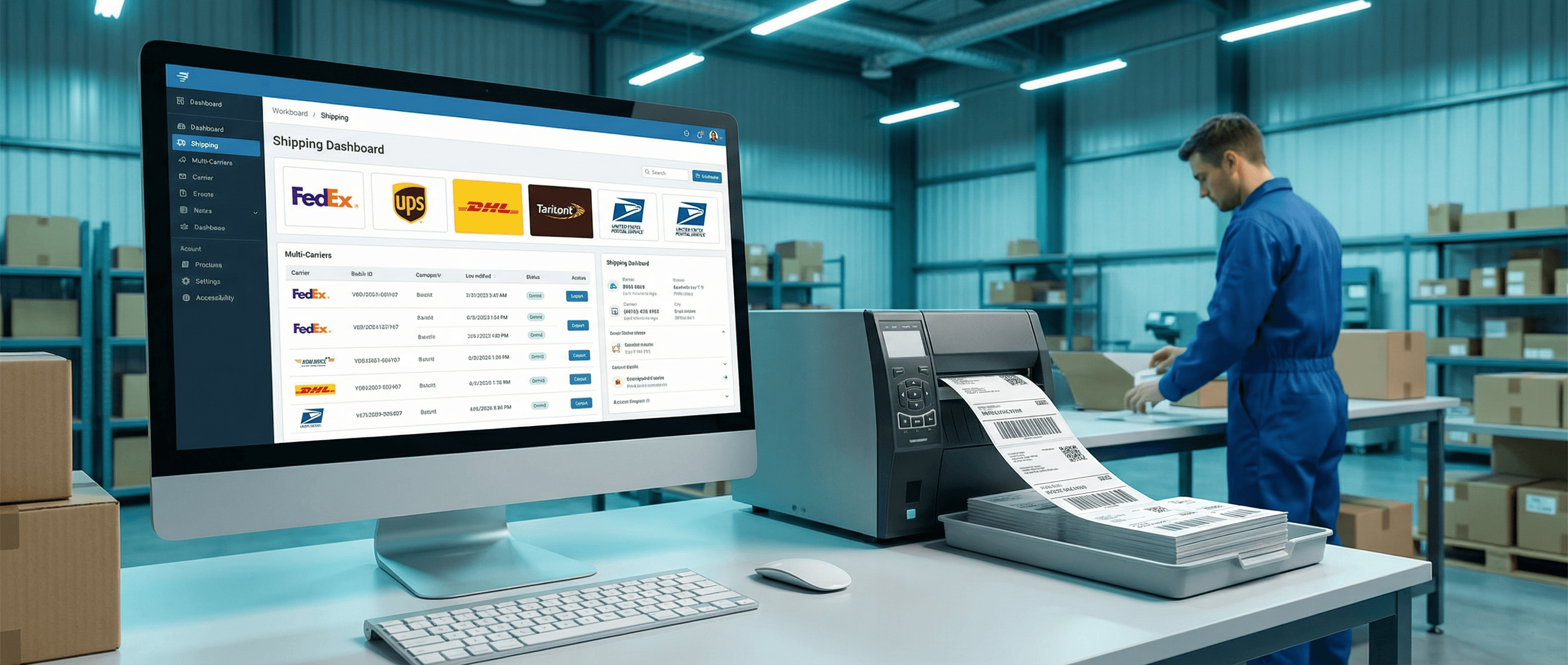 How an Electronics Distributor Eliminated 90% of Label Errors with Centralized Shipping