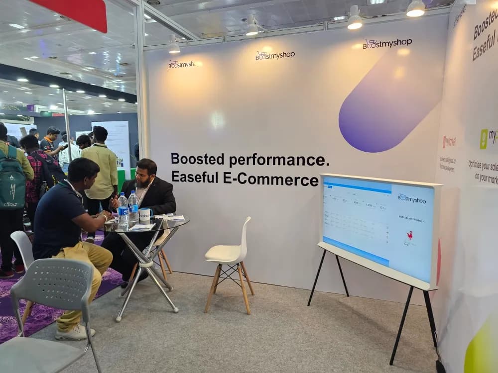 Meeting sellers at trade shows