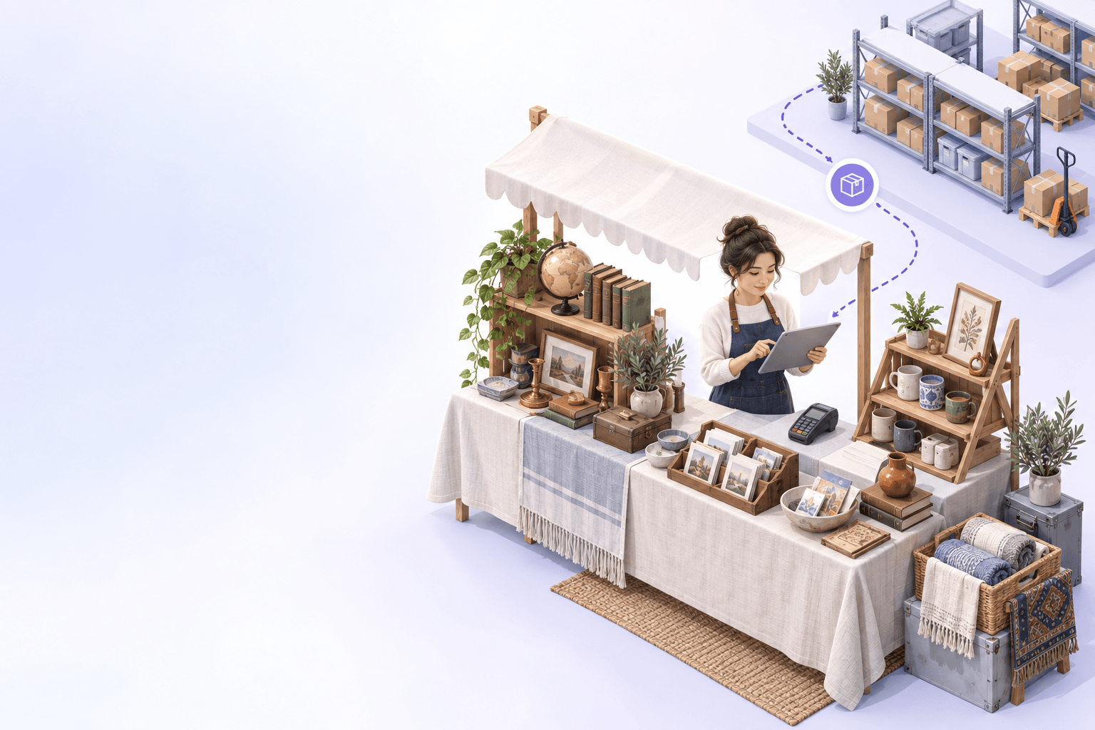 Flea Market POS System for Online Sellers