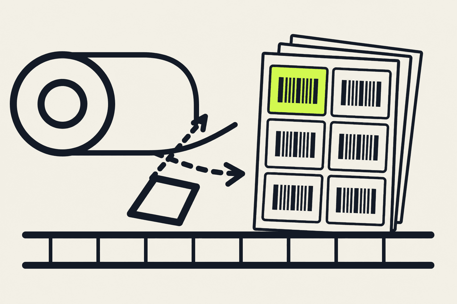 Bulk barcode generator for EAN, UPC and Code 128