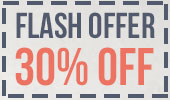 Flash offert 30%