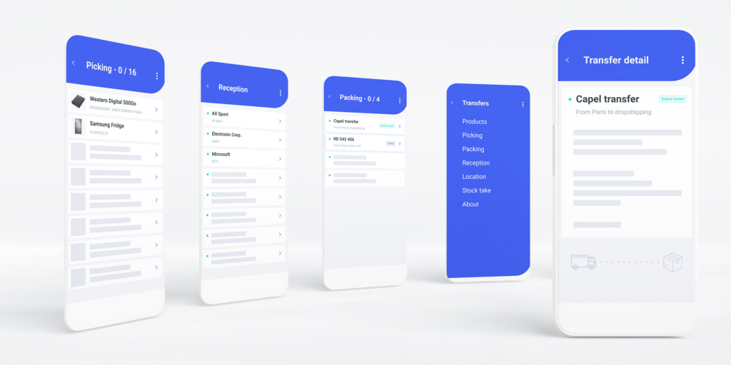 ERP mobile app Boostmyshop
