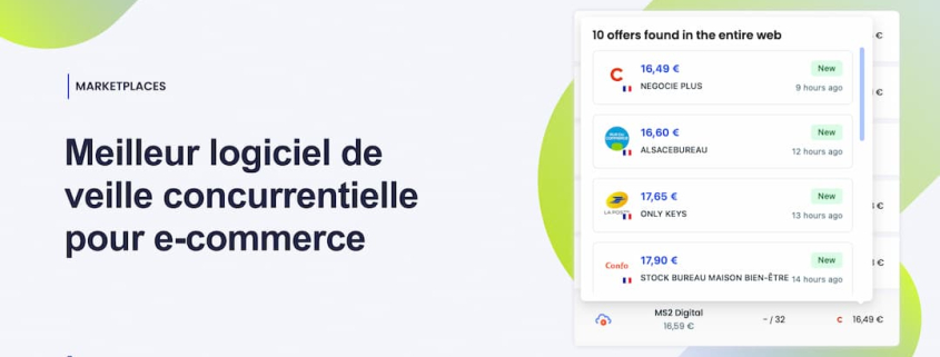 Meilleur logiciel de veille concurrentielle pour e-commerce