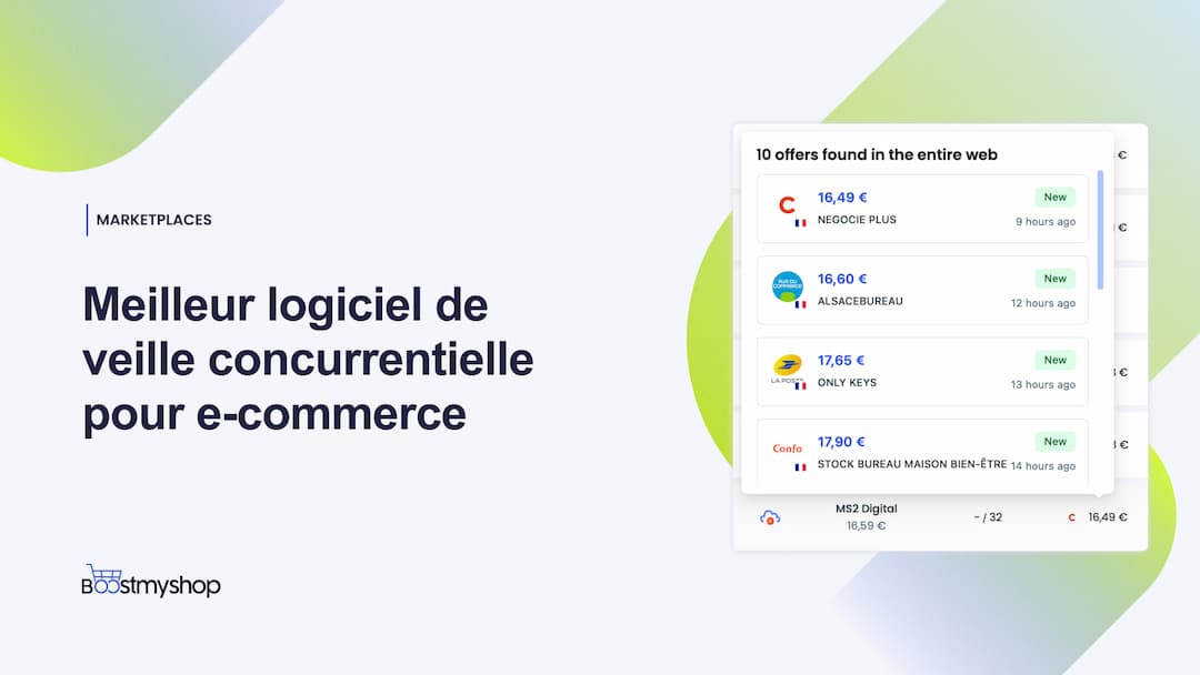 Meilleur logiciel de veille concurrentielle pour e-commerce