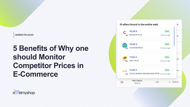 5 Benefits of Why one should Monitor Competitor Prices in E-Commerce