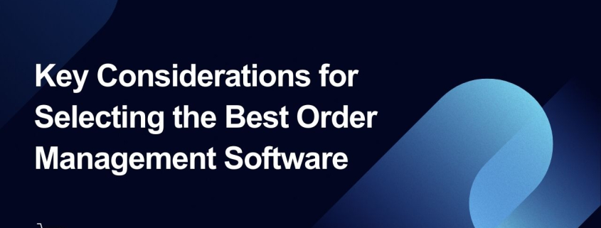 Order Management Software