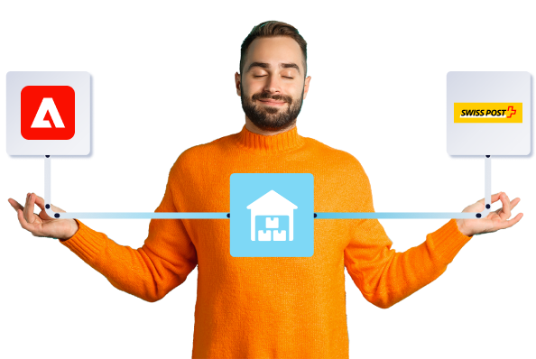 Adobe Commerce-connecting-Swiss Post-boostmyshop-myfulfillment