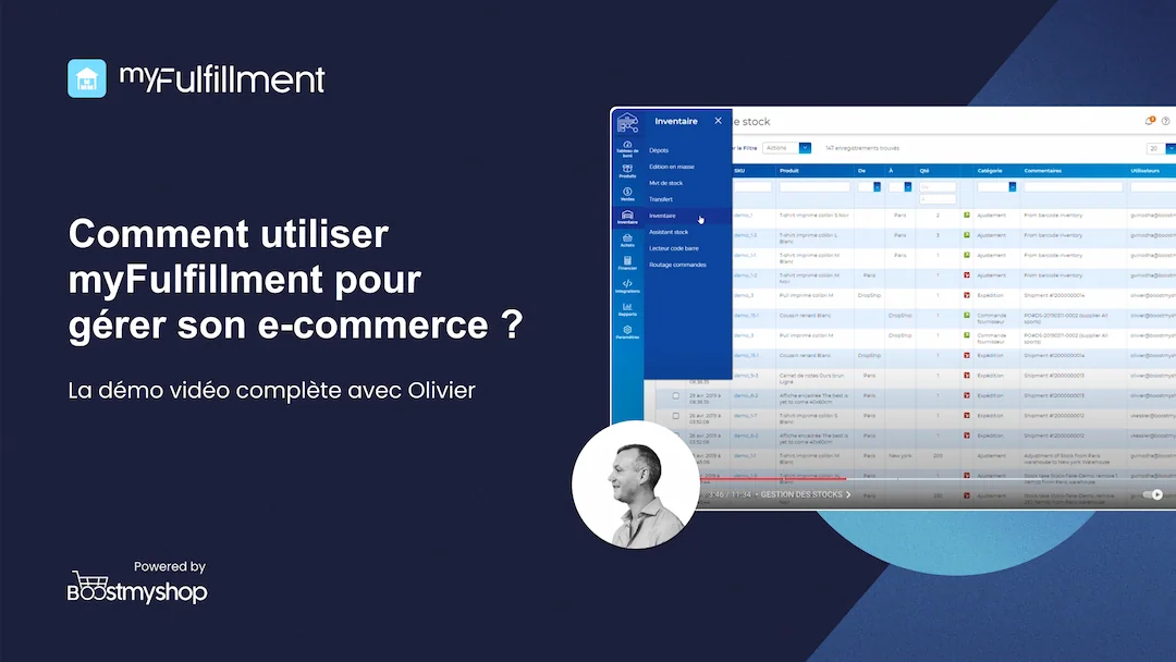 Comment utiliser myFulfillment pour gérer son e-commerce